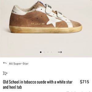 Authentic golden goose old schools